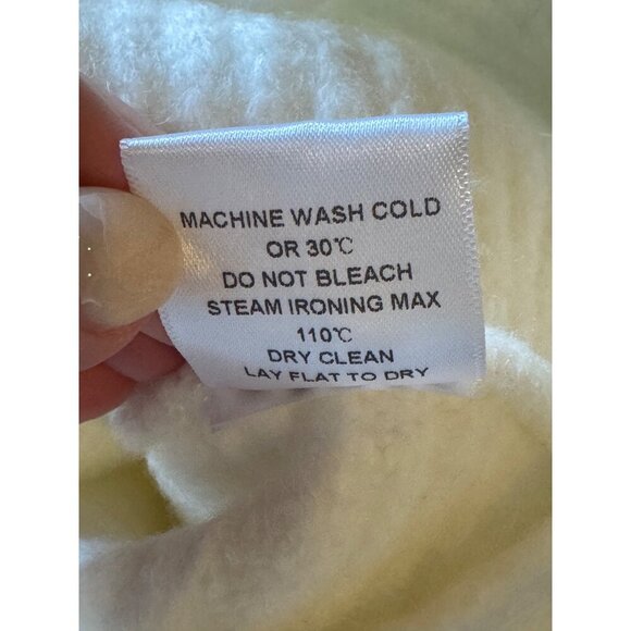 Michael Costello White Cowl Neck Sweater - Picture 13 of 13